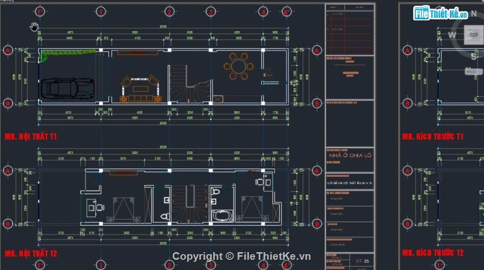 mẫu nhà phố 3 tầng,Cad nhà phố 3 tầng,Nhà phố 3 tầng 4.5x20m,bản vẽ nhà phố 3 tầng,full bản vẽ nhà 3 tầng